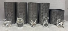 5- SWAROVSKI CRYSTAL FIGURINES