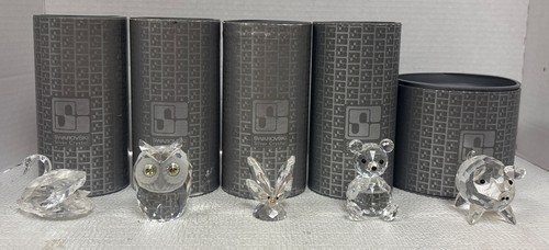 Swarovski crystal figurines - 5-,