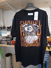 T-shirt con stampa Harley