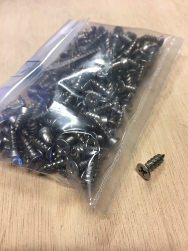 Vite acciaio inox - acciaio, legno