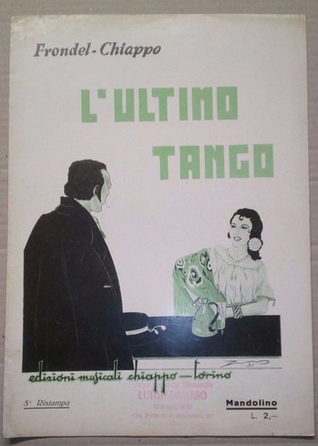 Spartito musicale del 1931 - spartito,
