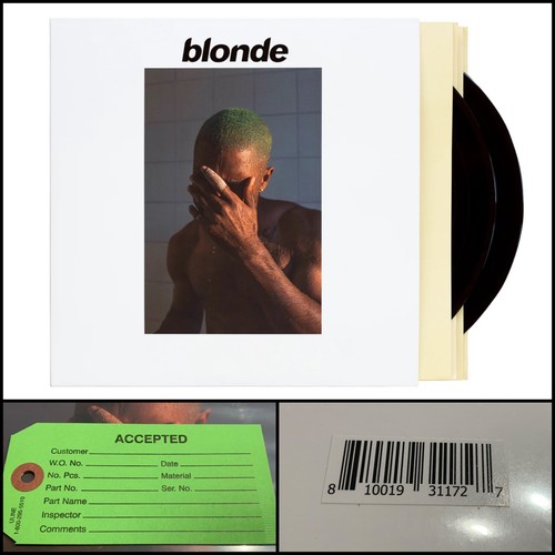 Frank ocean blonde vinyl - ocean, lp