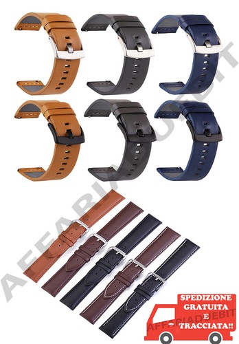 Cinturino pelle smartwatch - cinturino,