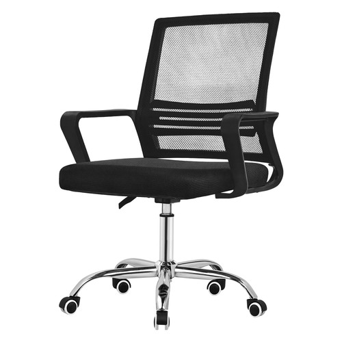 Sedia ufficio ergonomica nera