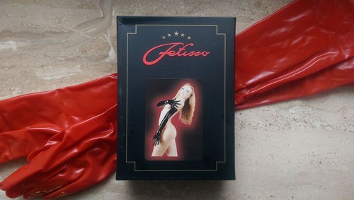 Guanti lattice rosso - guanti,