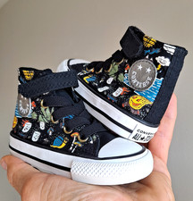 Scarpe Converse "CAMP" CHUCK TAYLOR ALL-STAR bambino taglia 4 nere alte