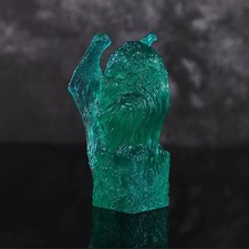 Statua Cthulhu modellino resina espositore blu verde versione trasparente altezza 5 pollici