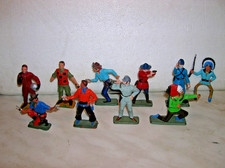 SOLDATINI STARLUX-56mm-EPOCHE DIVERSE-10 PEZZI-DIVERSI DA RECUPERO