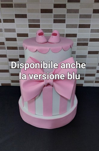 Torta scenografica battesimo - torta,