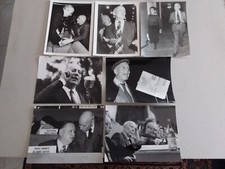 GIANCARLO PAJETTA  PARTITO COMUNISTA ITALIANO 7 FOTOGRAFIE ORIGINALI D'AGENZIA