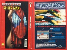 ULTIMATE SPIDERMAN N.7 MAGGIO 2002 BUONO MARVEL ITALIA ADESIVI IN OMAGGIO CORNO