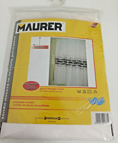 Tenda per doccia maurer - tenda,