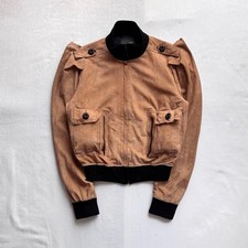 Bomber in pelle FENDI anni 00