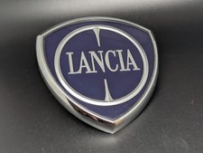 LANCIA 85MM LOGO SIGLA EMBLEMA FREGIO STEMMA SCRITTA BADGE TARGA TARGHETTA NOME