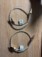 Kimber Kable KCAG interconnessione argento di Russ Andrews, Ultraplate RCA, 0,5 m.