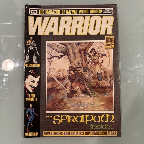 Warrior magazine alan moore - #6,