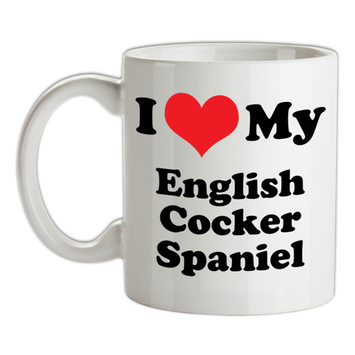 Love english cocker - love,