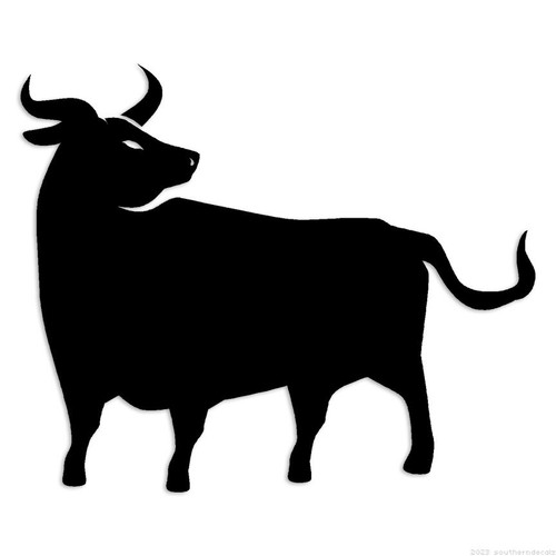Bull adesivo decalcomania - decalcomania,