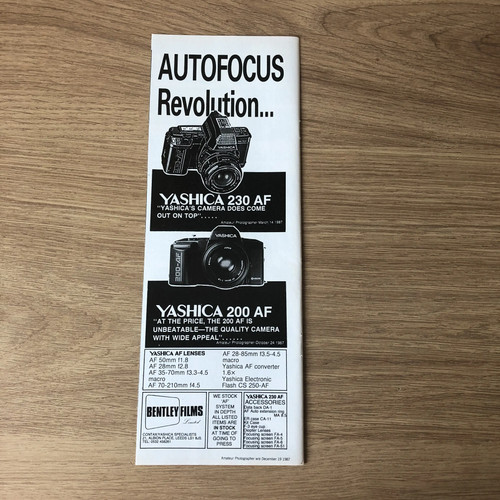 Cams88 magazine advert - magazine,