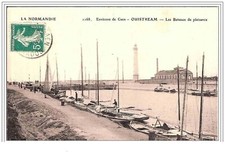 14.OUISTREAM.DINTORNI DI CAEN.LE BARCHE DA DIporto.