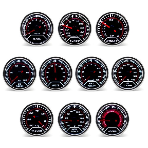 Manometro led 52mm - manometro,