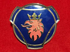 SCANIA 80MM 1401610 LOGO EMBLEMA FREGIO STEMMA SCRITTA TARGHETTA BADGE SCUDO NOM