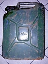 Tanica tank benzina oil inglese ww2 WWII seconda guerra mondiale militare 1945