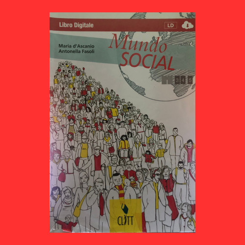 Libro scuola mundo - libro, social