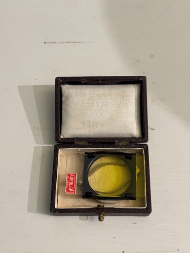 Vintage graded yellow filter - graded,