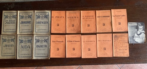 Lotto libretti opera lirica - lotto, 17