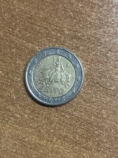 moneta 2 euro rara EYPO 2002
