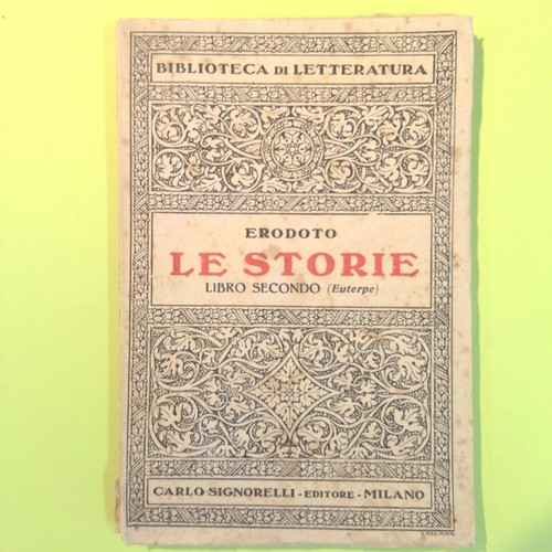 Storie libro erodoto - ii,