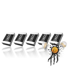 5 x Resistenza SMD Resistenza ±1% 0.125W 125mW 0805 Forma SMD 33 Valori 1Ω-1MΩ
