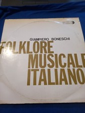 GIAMPIERO BONESCHI - FOLKLORE MUSICALE ITALIANO. DOPPIO LP GATEFOLD RICORDI 