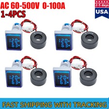 1/2/4×AC 60-500V 0-100A 22mm