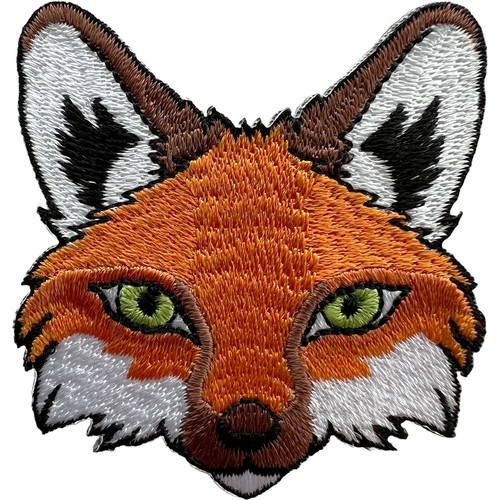 Fox iron sew - on, for