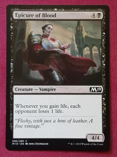 Epicure blood magic the - "epicure, blood"