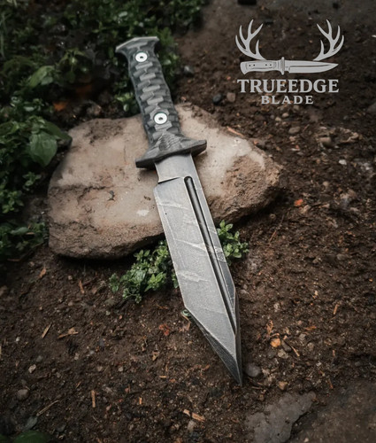 Coltello stile bushcraft fatto - coltello,