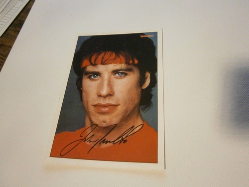 John travolta cartolina - john,