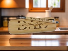 Penna a sfera  personalizzabile con incisione laser+ custodia in legno