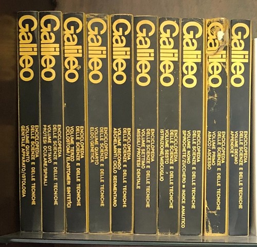 Enciclopedia galileo completa - galileo,