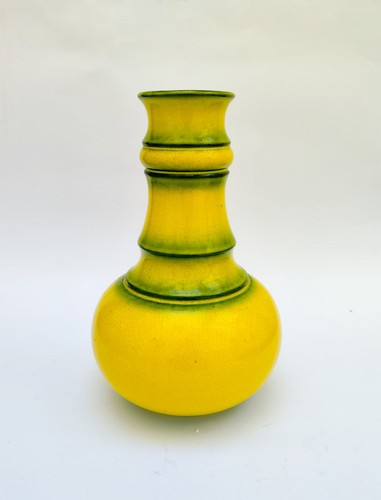 Vaso ceramica gialla - vaso, in