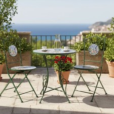 Set tavolo giardino e 2 sedie