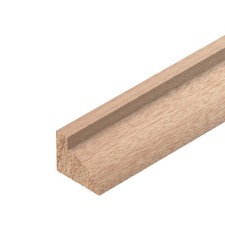 Perline di vetro in legno