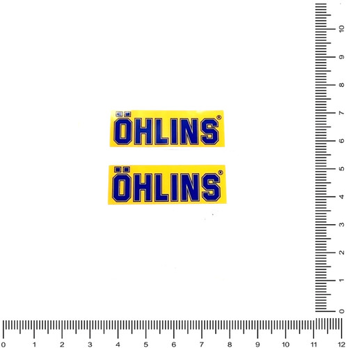 Large ohlins stickers - 2,