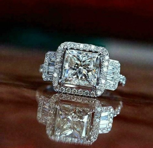 Anello principessa baguette - anello, e