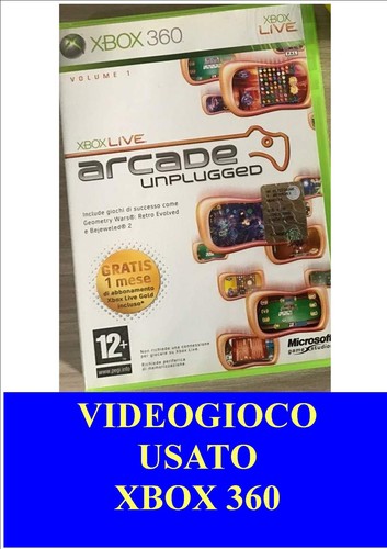 Live arcade xbox 360 usato - arcade,