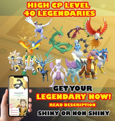Pokemon all legendary 40 - go,