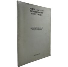 Albino Galvano Proferio Grossi Luiso Sturla Tre Artisti MAC Catalogo Mostra