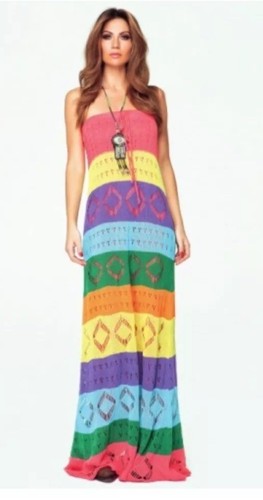 Denny rose abito vestito - rose,